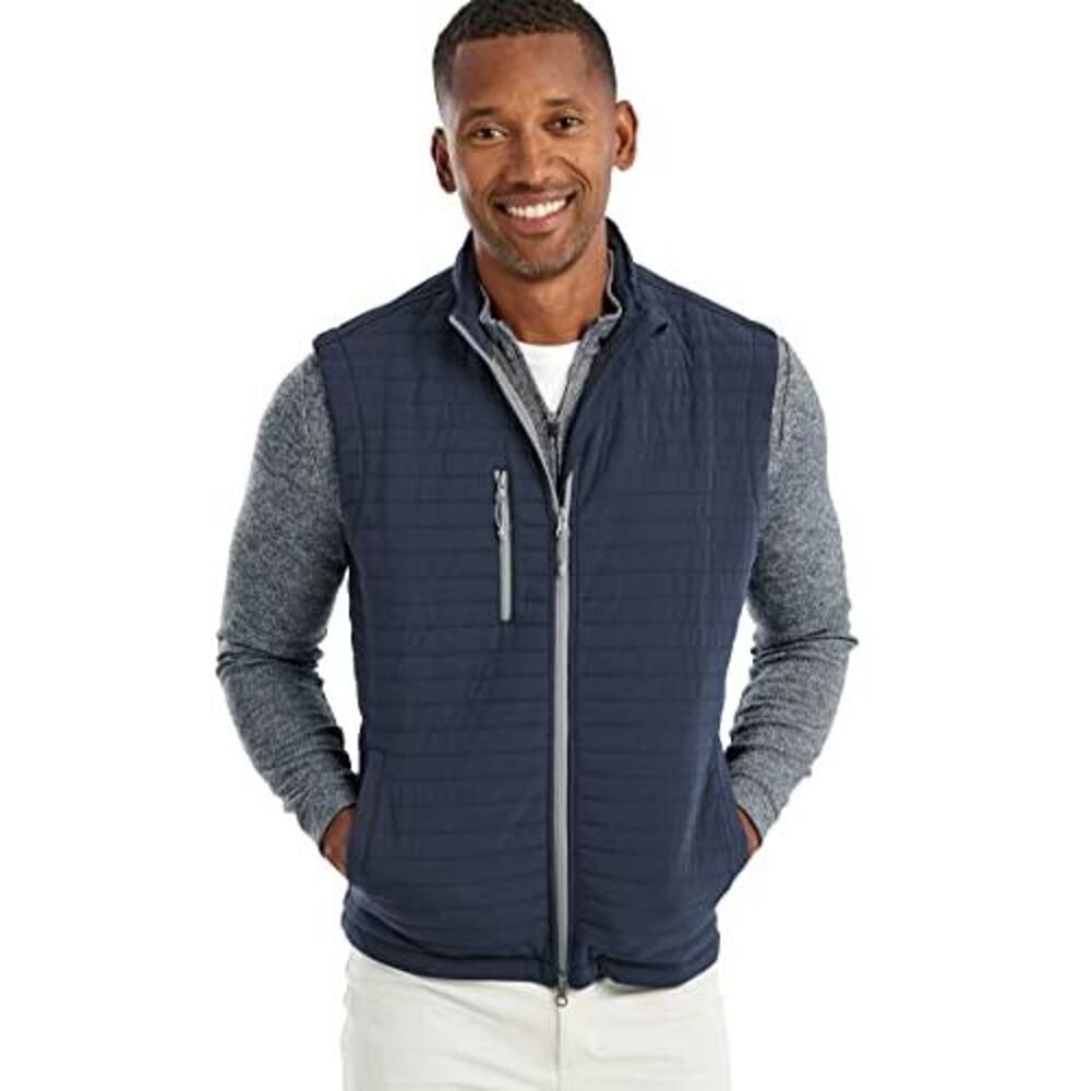 johnnie-O Crosswind PREP-FORMANCE Vest Wake/L, Size: L